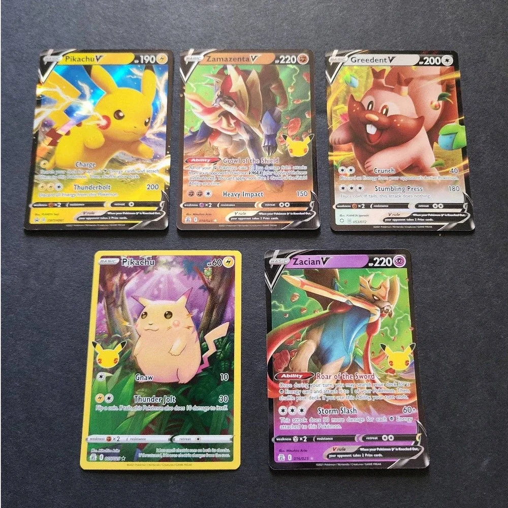Pokemon 5 Modern Cards - Picture 1 of 2